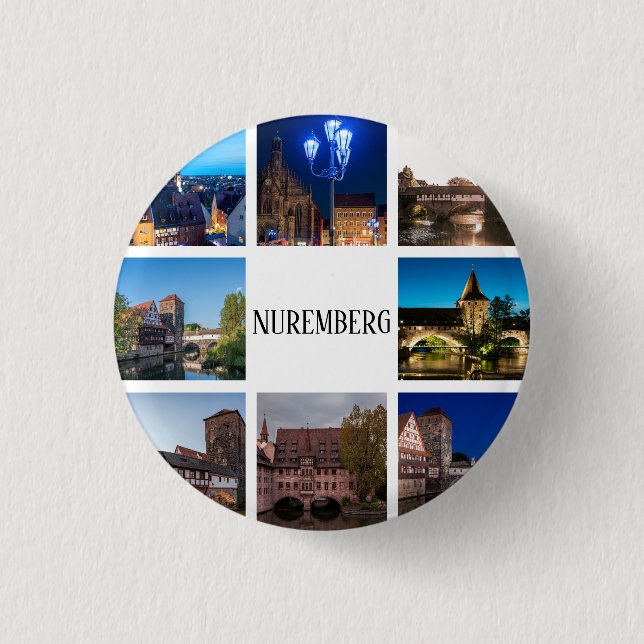 Nürnberger Landschaften Button (Vorderseite)