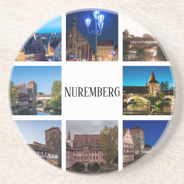 Nürnberger Landschaften Getränkeuntersetzer (Vorne)