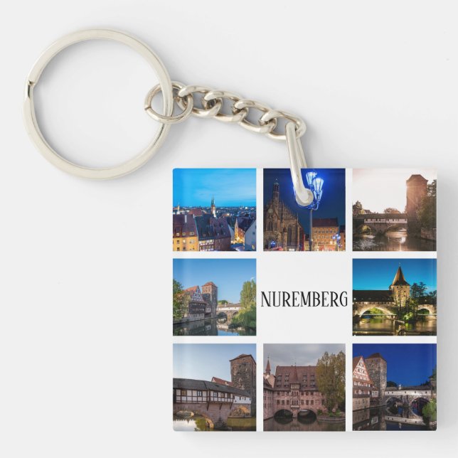 Nürnberger Landschaften Schlüsselanhänger (Vorderseite)