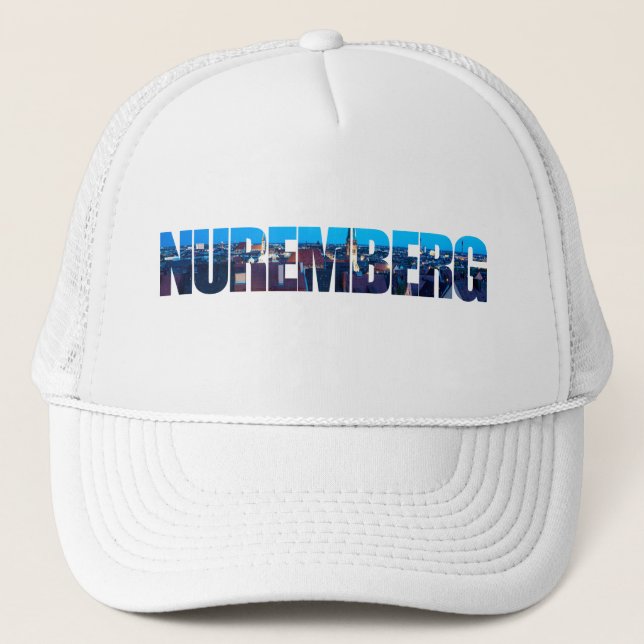Nürnberger Text bestehend aus der nächtlichen Alts Truckerkappe (Vorderseite)