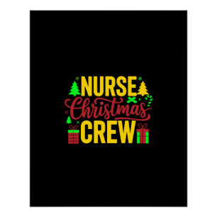 Nürnberger Weihnachtsgeschenk Crew Digitales Kunst Poster