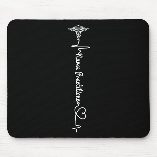 Nurse 365 Np Nurse Practitioner Mousepad (Vorne)