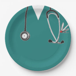 Nurse Abschluss Celebration Pappteller