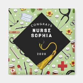 Nurse Abschluss Geschenk Keepake Magnet