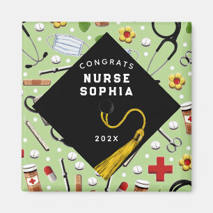 Nurse Abschluss Geschenk Keepake Magnet