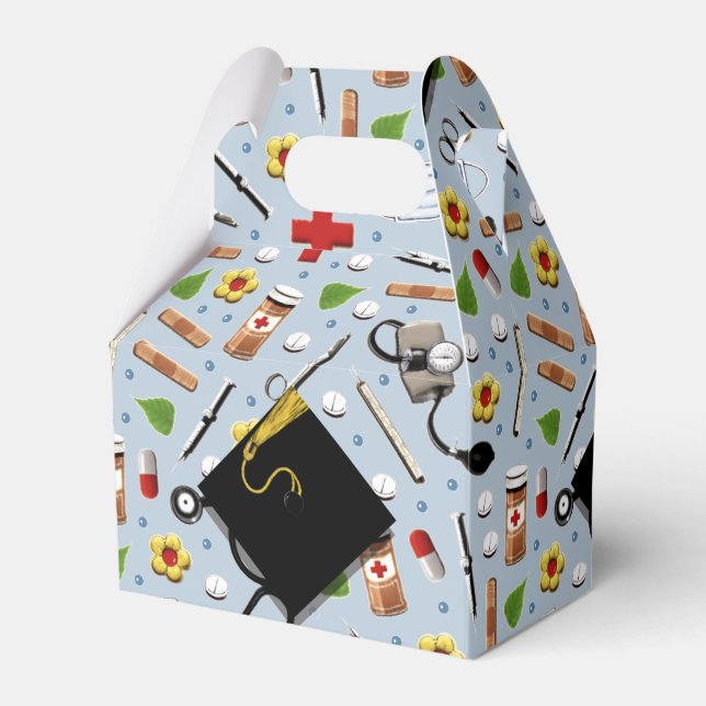 Nurse Abschluss Geschenkschachtel (Vorderseite)