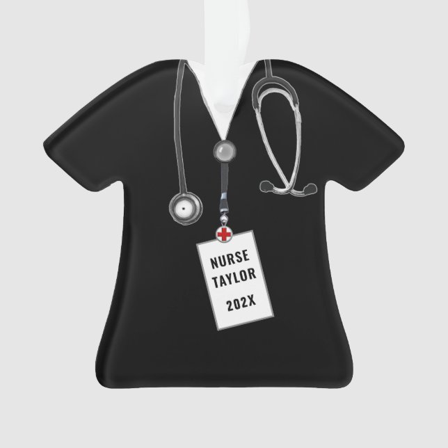 Nurse Abschluss Gift 2025 Ornament (Vorderseite)