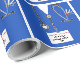 Nurse Abschluss Gift Geschenkpapier