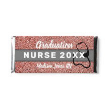 Nurse Abschluss Vielen Dank Rose Gold Personalisie