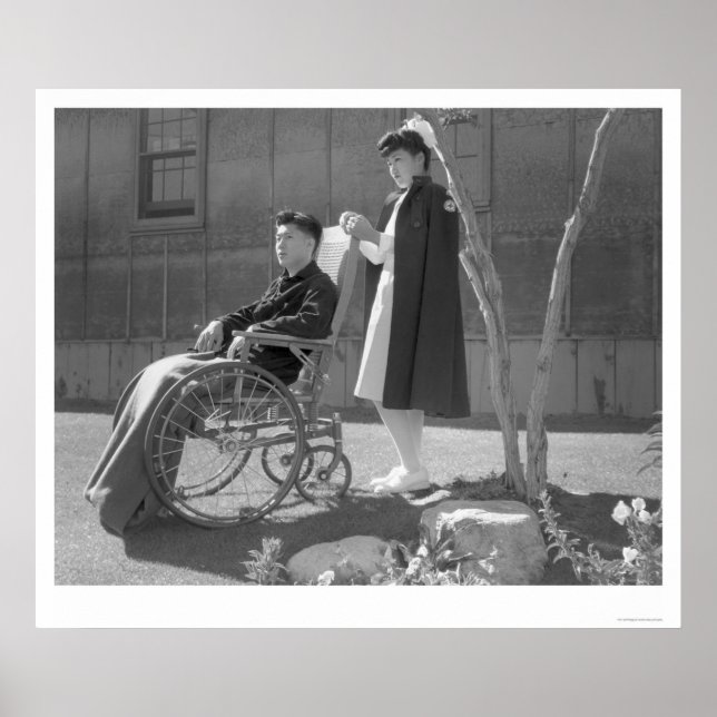 Nurse Aiko Hamaguchi & Tom Kano 1943 Poster (Vorne)