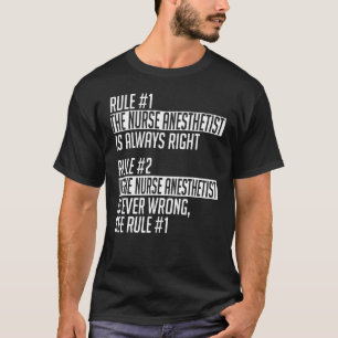 Nurse Anästhesist Apparel Niedliche Anästhesisten T-Shirt