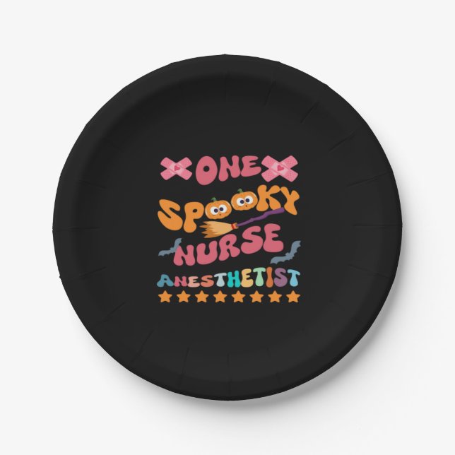 Nurse Anästhesist - ein lecker Nurse Anästhesist - Pappteller (Vorderseite)