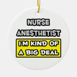 Nurse Anästhesist .. Ich bin irgendwie ein großer  Keramikornament
