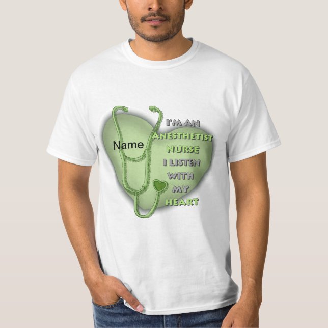Nurse Anästhesist T-Shirt (Vorderseite)