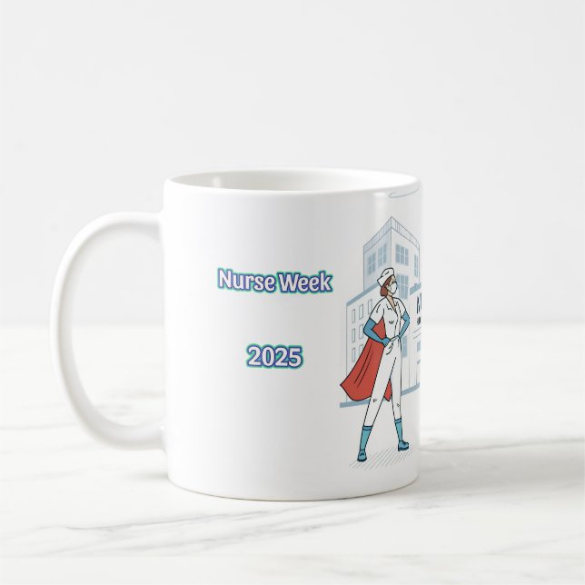 Nurse Appreciation Art  Mug Design (Gauche)