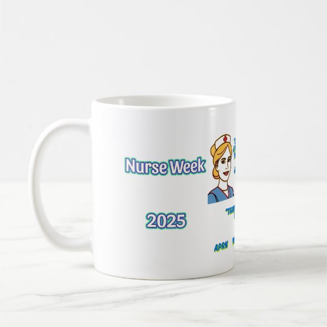 Nurse Appreciation Art Mug Design (Gauche)