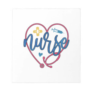 Nurse Art Nurse Notizblock