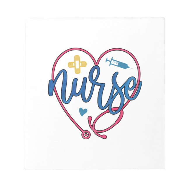 Nurse Art Nurse Notizblock (Vorderseite)
