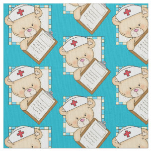 Nurse Bear Pima Baumwollgewebe Stoff