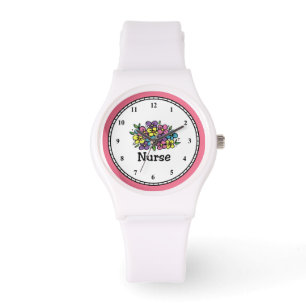 Nurse Blooms2 Armbanduhr