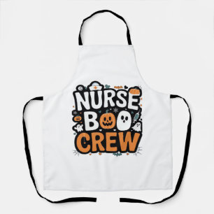 Nurse Boo Crew Halloween Healthhero Spooky Schürze