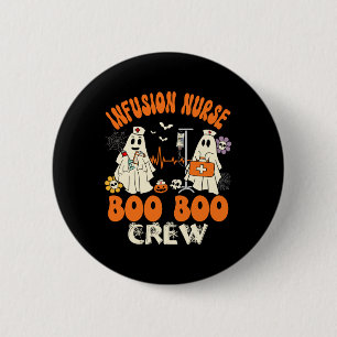Nurse Boo Crew Halloween-Nurse-Geist-Kostüm Button