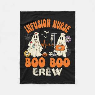 Nurse Boo Crew Halloween Nurse Ghost Costume Fleecedecke