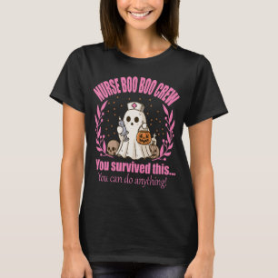 NURSE BOO CREW HALLOWEEN T-Shirt
