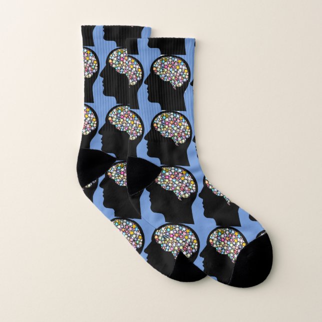 Nurse Brain Ceil Blue Socks Socken (Paar)