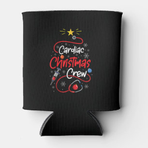 Nurse Cardiac Weihnachtszeit Crew Pflege Weihnacht Dosenkühler