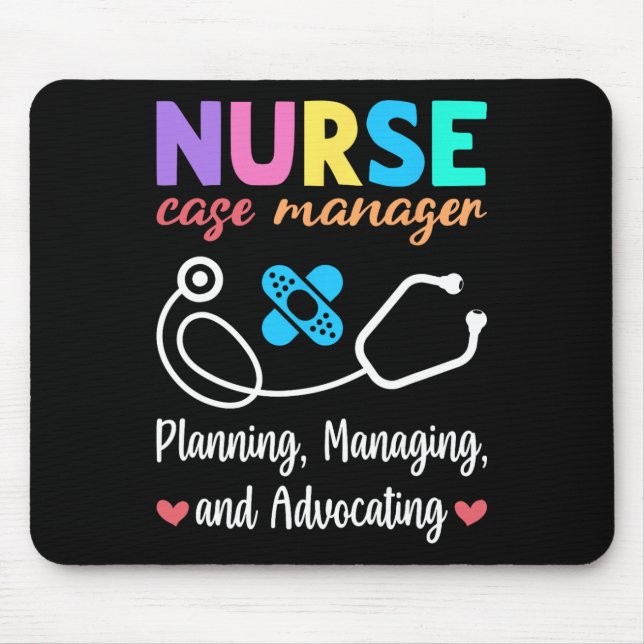 Nurse Case Manager Apprecision Nurse Case Manageme Mousepad (Vorne)