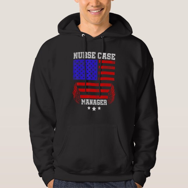 Nurse Case Manager Rn Management 3 Hoodie (Vorderseite)