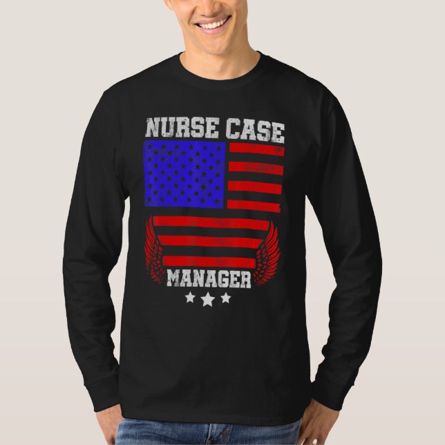 Nurse Case Manager Rn Management 3 T-Shirt (Vorderseite)