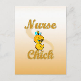 Nurse Chick Postkarte