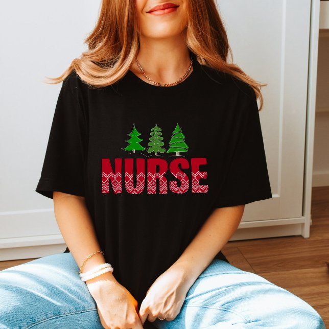 Nurse Christmas T-Shirt - A Perfect Gift  (Von Creator hochgeladen)