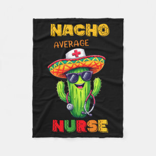 Nurse Cinco De Mayo Fiesta Mexikanische Krankenpfl Fleecedecke