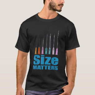 Nurse Classic Size Matter Funny T-Shirt