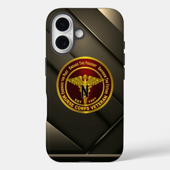 Nurse Corps Veteran iPhone 16 Hülle (Rückseite)