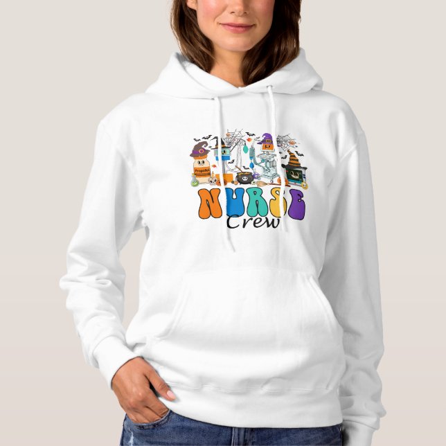 Nurse Crew Halloween Hoodie (Vorderseite)