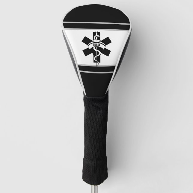 Nurse Dedication  Golf Headcover (Vorderseite)