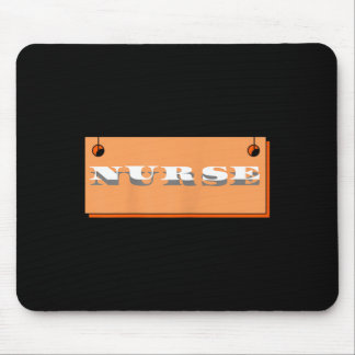 Nurse Design Amerikanische Flagge Desponder Flagge Mousepad
