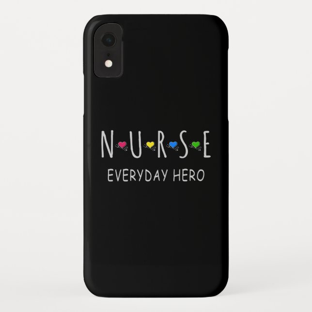 Nurse Everyday Hero Case-Mate iPhone Hülle (Rückseite)