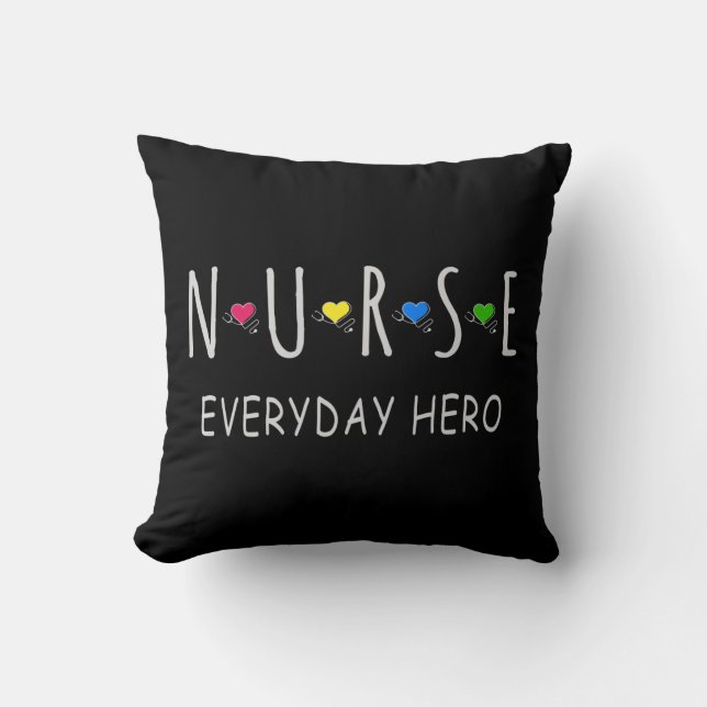Nurse Everyday Hero Kissen (Vorderseite)