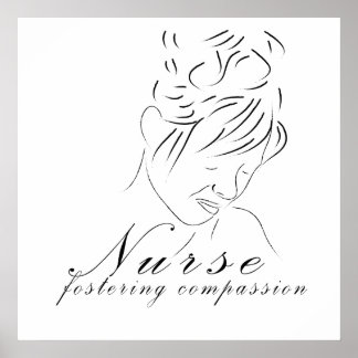 Nurse "Fostering Compassion" Print Poster