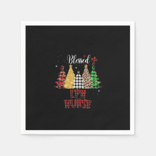 Nurse Geschenk gesegnet LPN Nurse Serviette