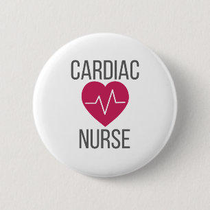 Nurse Geschenk Herzkrankheiten Geschenk Button