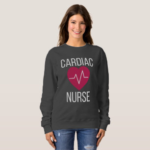 Nurse Geschenk Herzkrankheiten Geschenk Sweatshirt