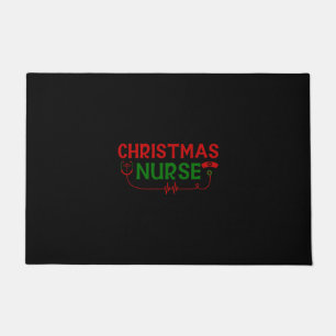 Nurse Geschenk Weihnachtskrankheit Fußmatte