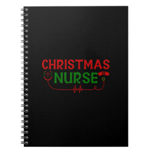 Nurse Geschenk Weihnachtskrankheit Notizblock