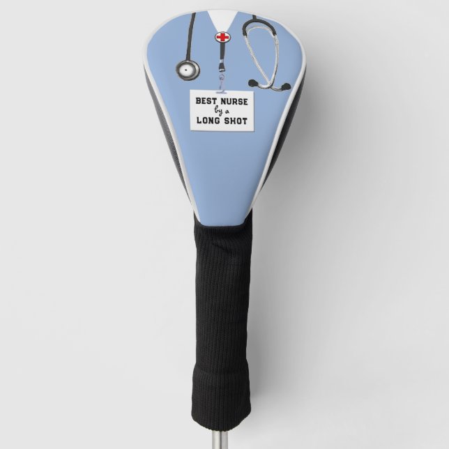 Nurse Geschenke Golf Head Cover Golf Headcover (Vorderseite)